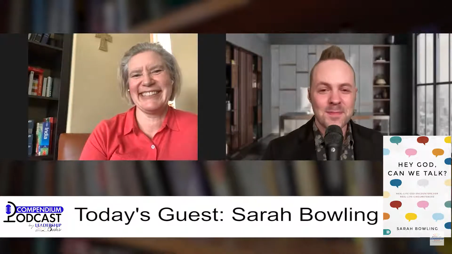 Compendium Podcast - Sarah Bowling, author of Hey God, Can We Talk?